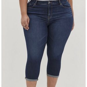 Sky High skinny cropped jeans